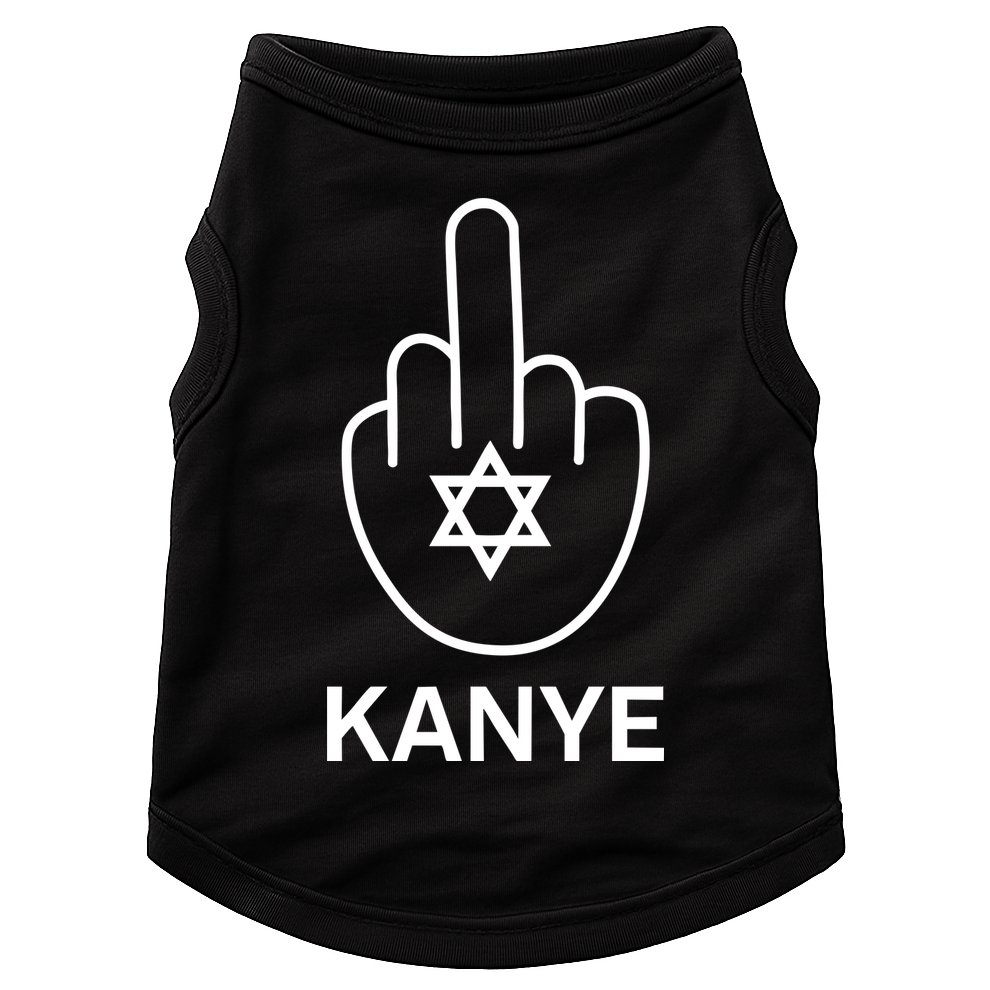 Kanye Middle Finger Doggie Tank