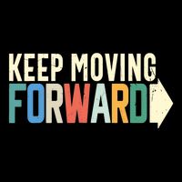 Keep Moving Forward Positive Motivational Inspiring Quote Impact Tech Backpack