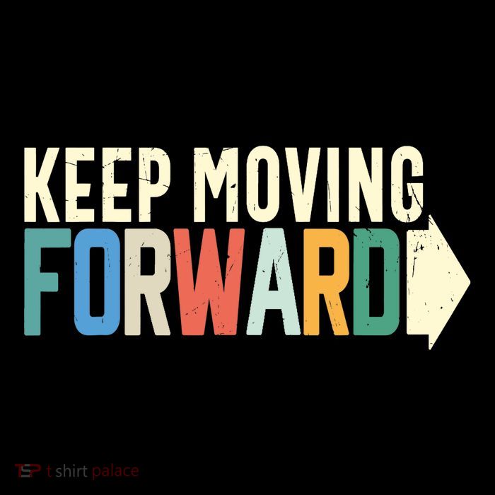Keep Moving Forward Positive Motivational Inspiring Quote Impact Tech Backpack