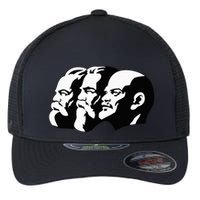 Karl Marx Friedrich Engels Vladimir Lenin Sovi8 Propaganda Flexfit Unipanel Trucker Cap