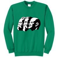 Karl Marx Friedrich Engels Vladimir Lenin Sovi8 Propaganda Sweatshirt