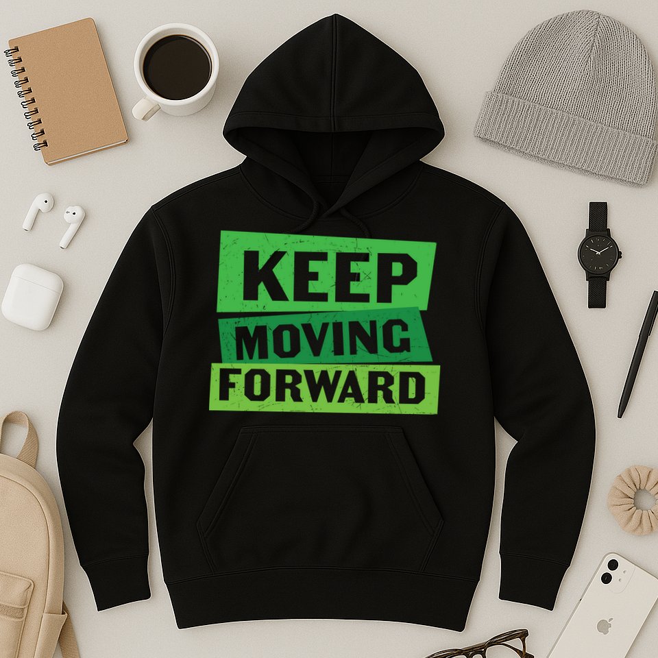 Keep Moving Forrward Mental Health Awareness Hoodie