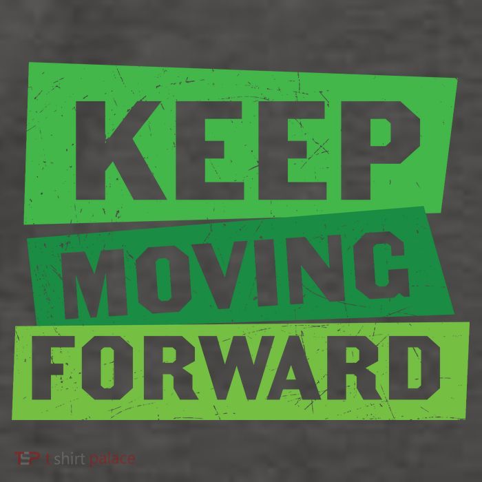 Keep Moving Forrward Mental Health Awareness Vector Backpack