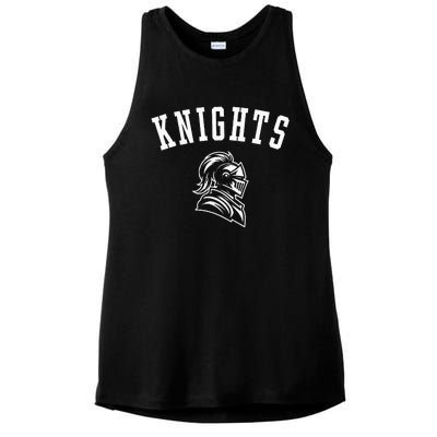 Knights Mascot For Players And Fans Ladies PosiCharge Tri-Blend Wicking Tank