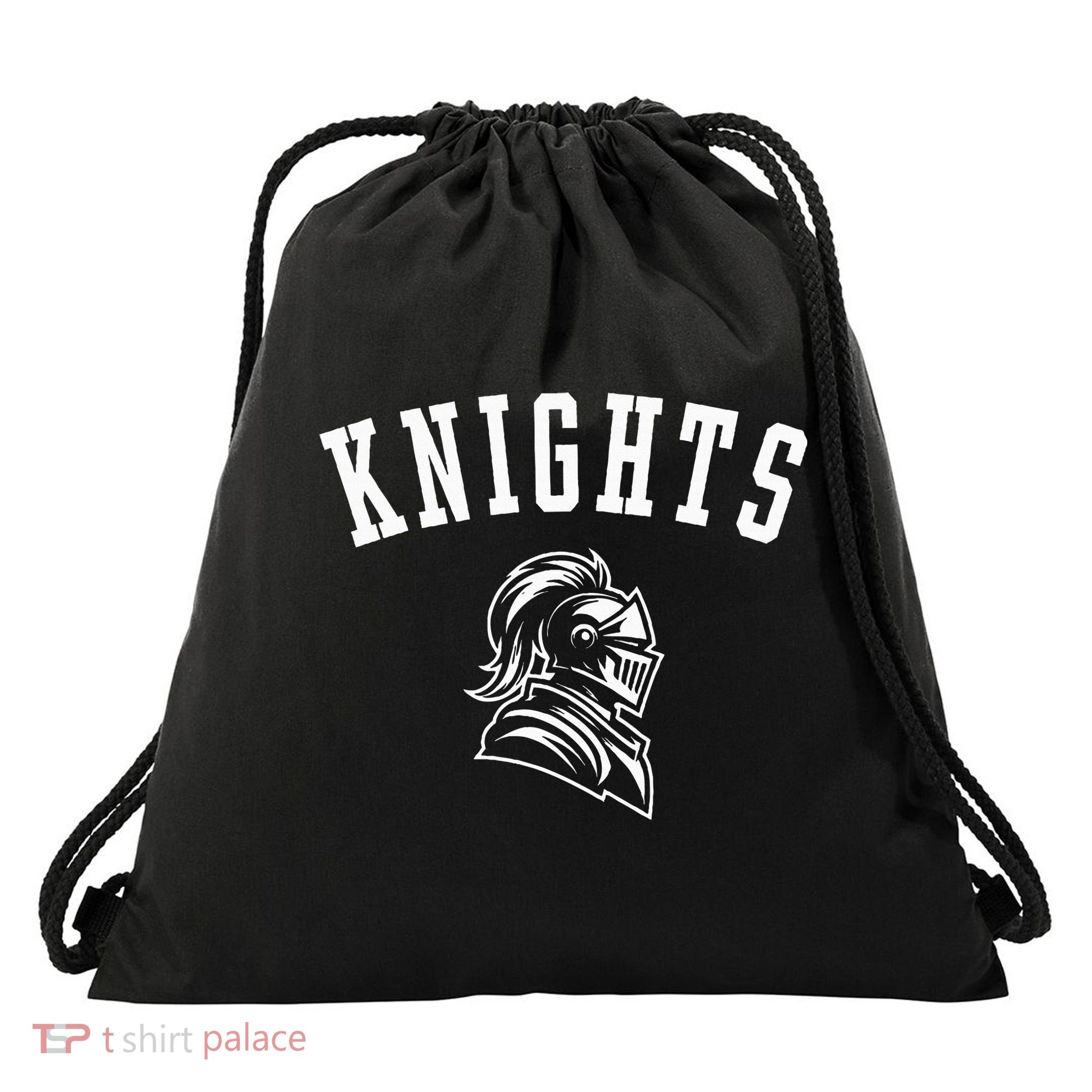 Knights Mascot For Players And Fans Drawstring Bag