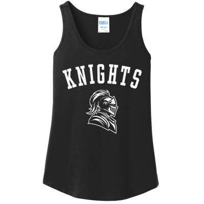 Knights Mascot For Players And Fans Ladies Essential Tank