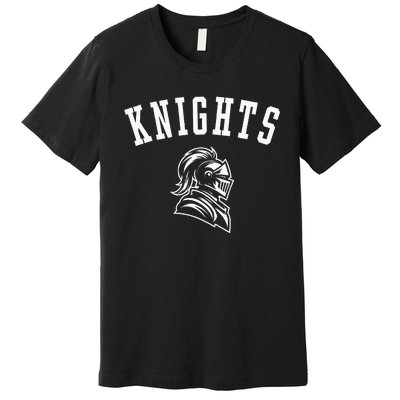 Knights Mascot For Players And Fans Premium T-Shirt