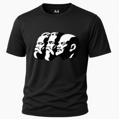 Karl Marx Friedrich Engels Vladimir Lenin Sovi8 Propaganda Performance Shirt