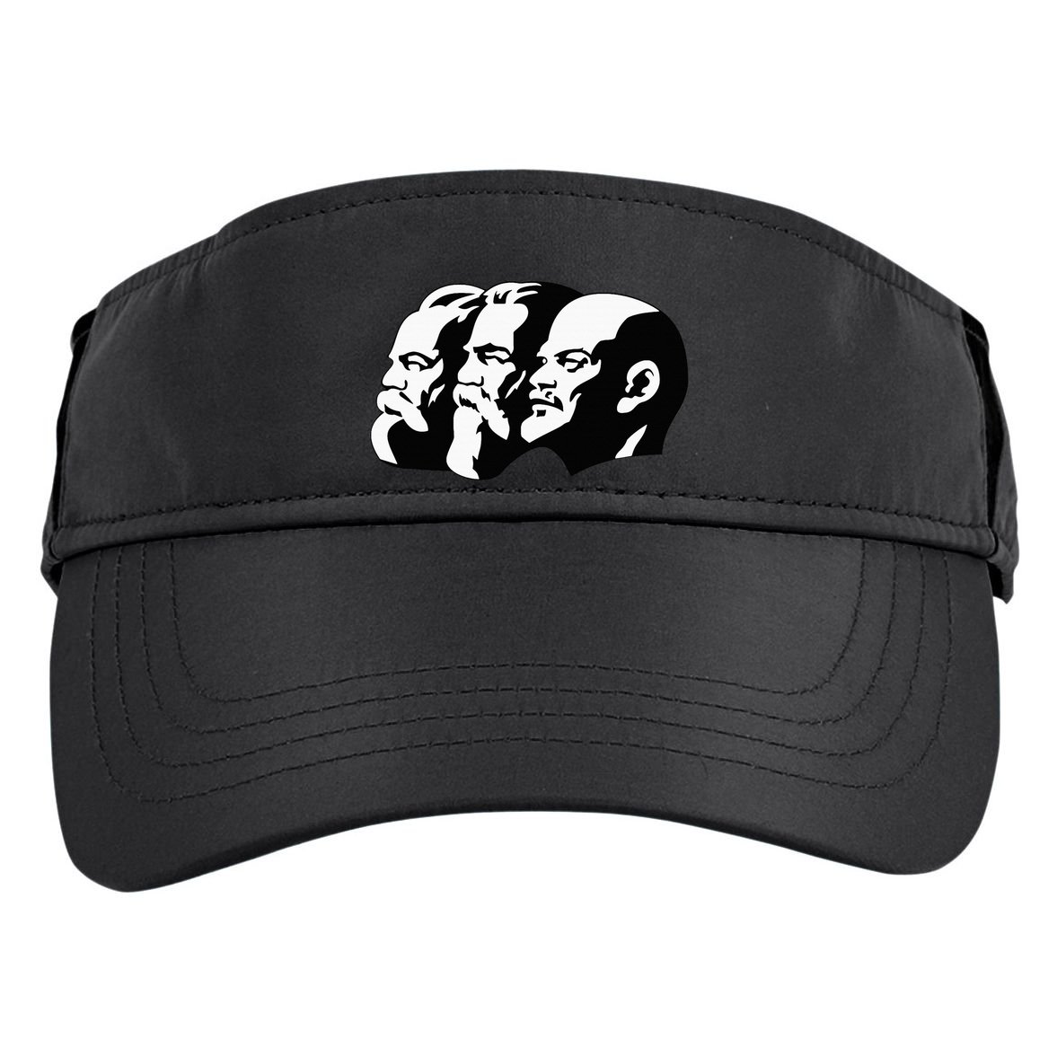 Karl Marx Friedrich Engels Vladimir Lenin Sovi8 Propaganda Adult Drive Performance Visor