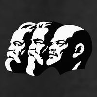 Karl Marx Friedrich Engels Vladimir Lenin Sovi8 Propaganda 25L Jumbo Tote