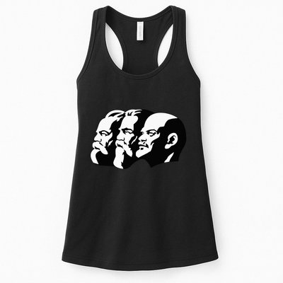 Karl Marx Friedrich Engels Vladimir Lenin Sovi8 Propaganda Womens Tank Top