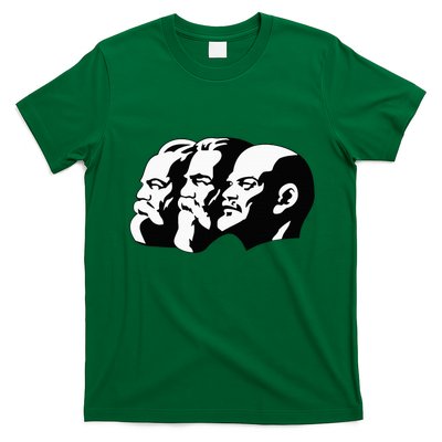 Karl Marx Friedrich Engels Vladimir Lenin Sovi8 Propaganda T-Shirt