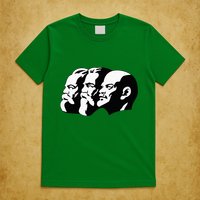 Karl Marx Friedrich Engels Vladimir Lenin Sovi8 Propaganda T-Shirt