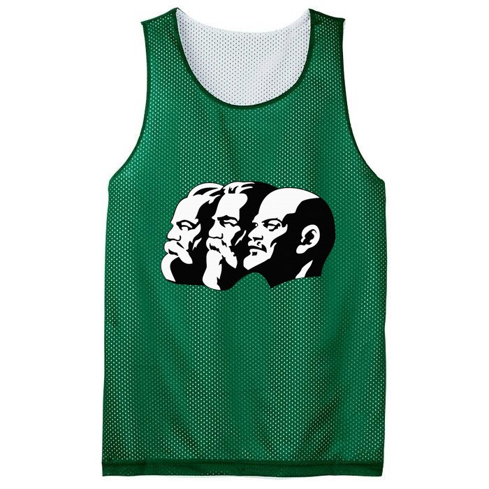 Karl Marx Friedrich Engels Vladimir Lenin Sovi8 Propaganda Mesh Reversible Basketball Jersey Tank