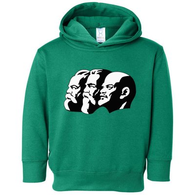 Karl Marx Friedrich Engels Vladimir Lenin Sovi8 Propaganda Toddler Hoodie