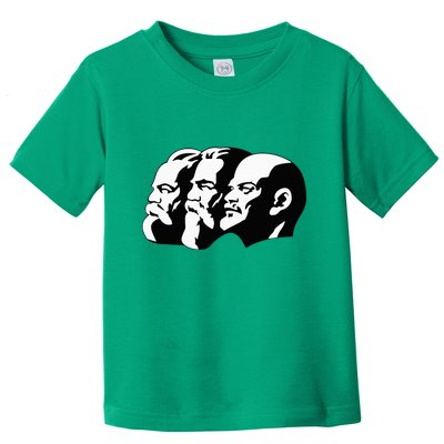 Karl Marx Friedrich Engels Vladimir Lenin Sovi8 Propaganda Toddler T-Shirt