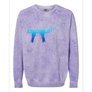 Keyboards Musician Gift Idea Pianist Music Piano Colorblast Crewneck Sweatshirt