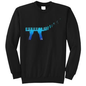 Keyboards Musician Gift Idea Pianist Music Piano Sweatshirt