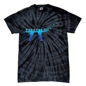 Keyboards Musician Gift Idea Pianist Music Piano Tie-Dye T-Shirt