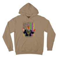 Keep Mardi Gras Great Funny Trump Mardi Gras 2025 Flag Hoodie