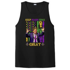 Keep Mardi Gras Great Funny Trump Mardi Gras 2025 PosiCharge Competitor Tank