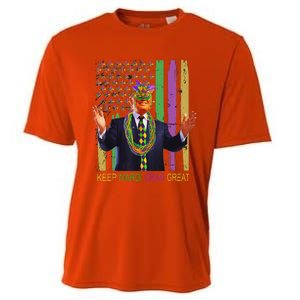 Keep Mardi Gras Great Trump Mardi Gras 2025 Cooling Performance Crew T-Shirt