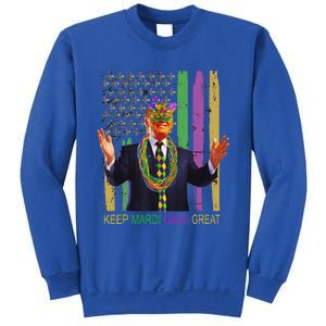 Keep Mardi Gras Great Trump Mardi Gras 2025 Sweatshirt