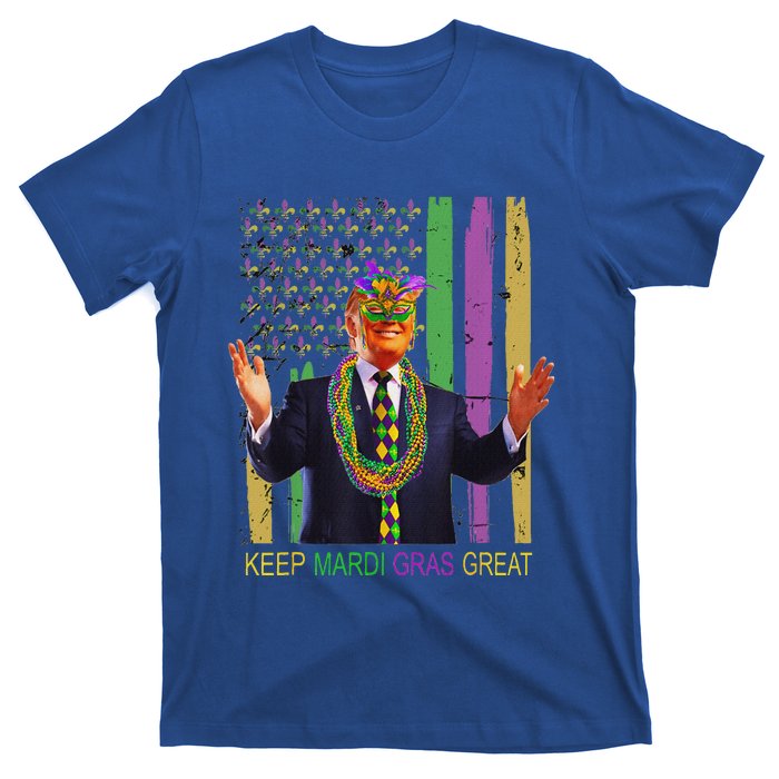 Keep Mardi Gras Great Trump Mardi Gras 2025 T-Shirt