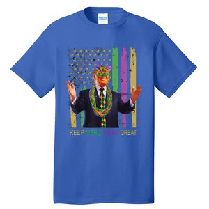 Keep Mardi Gras Great Trump Mardi Gras 2025 Tall T-Shirt