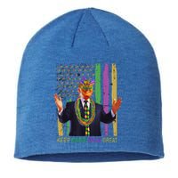 Keep Mardi Gras Great Trump Mardi Gras 2025 Sustainable Beanie