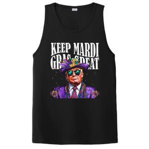 Keep Mardi Gras Great Trump Mardi Gras 2025 Flag Usa Funny PosiCharge Competitor Tank