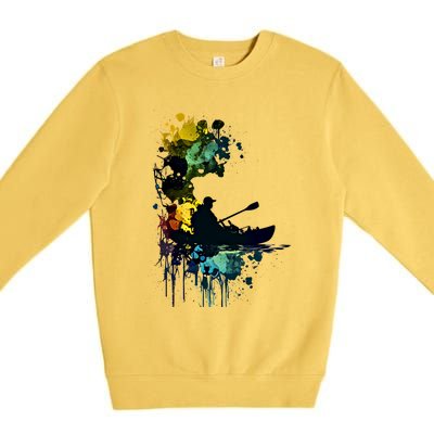 Kayak Meaningful Gift Premium Crewneck Sweatshirt