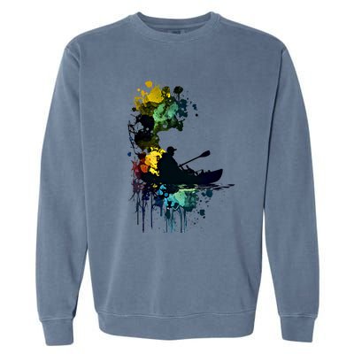 Kayak Meaningful Gift Garment-Dyed Sweatshirt