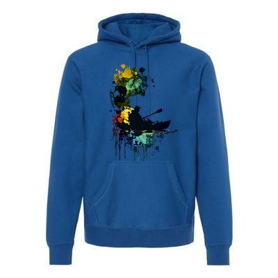 Kayak Meaningful Gift Premium Hoodie