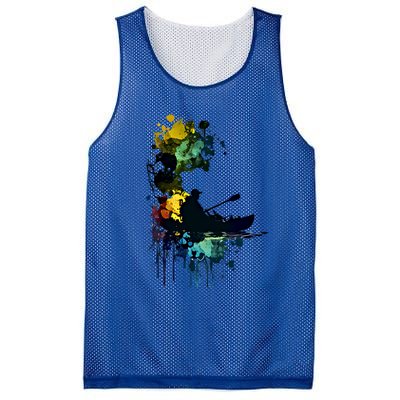 Kayak Meaningful Gift Mesh Reversible Basketball Jersey Tank