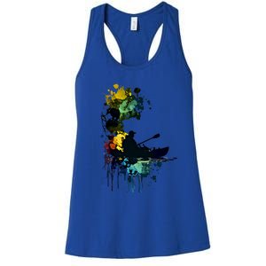 Kayak Meaningful Gift Women's Racerback Tank