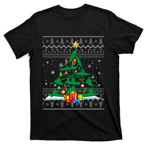 Kayaking Meaningful Gift Kayak Christmas Tree Ugly Great Gift T-Shirt