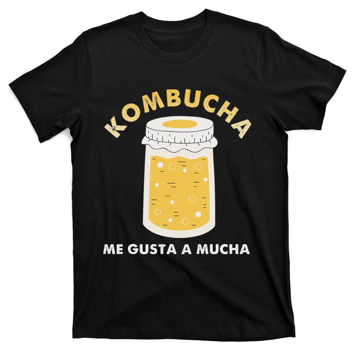 Kombucha Me Gusta A Mucha Scoby Pun Spanish T-Shirt