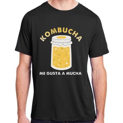 Kombucha Me Gusta A Mucha Scoby Pun Spanish Adult ChromaSoft Performance T-Shirt