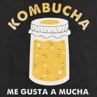 Kombucha Me Gusta A Mucha Scoby Pun Spanish 11oz C Handle Ceramic Mug