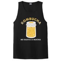 Kombucha Me Gusta A Mucha Scoby Pun Spanish PosiCharge Competitor Tank