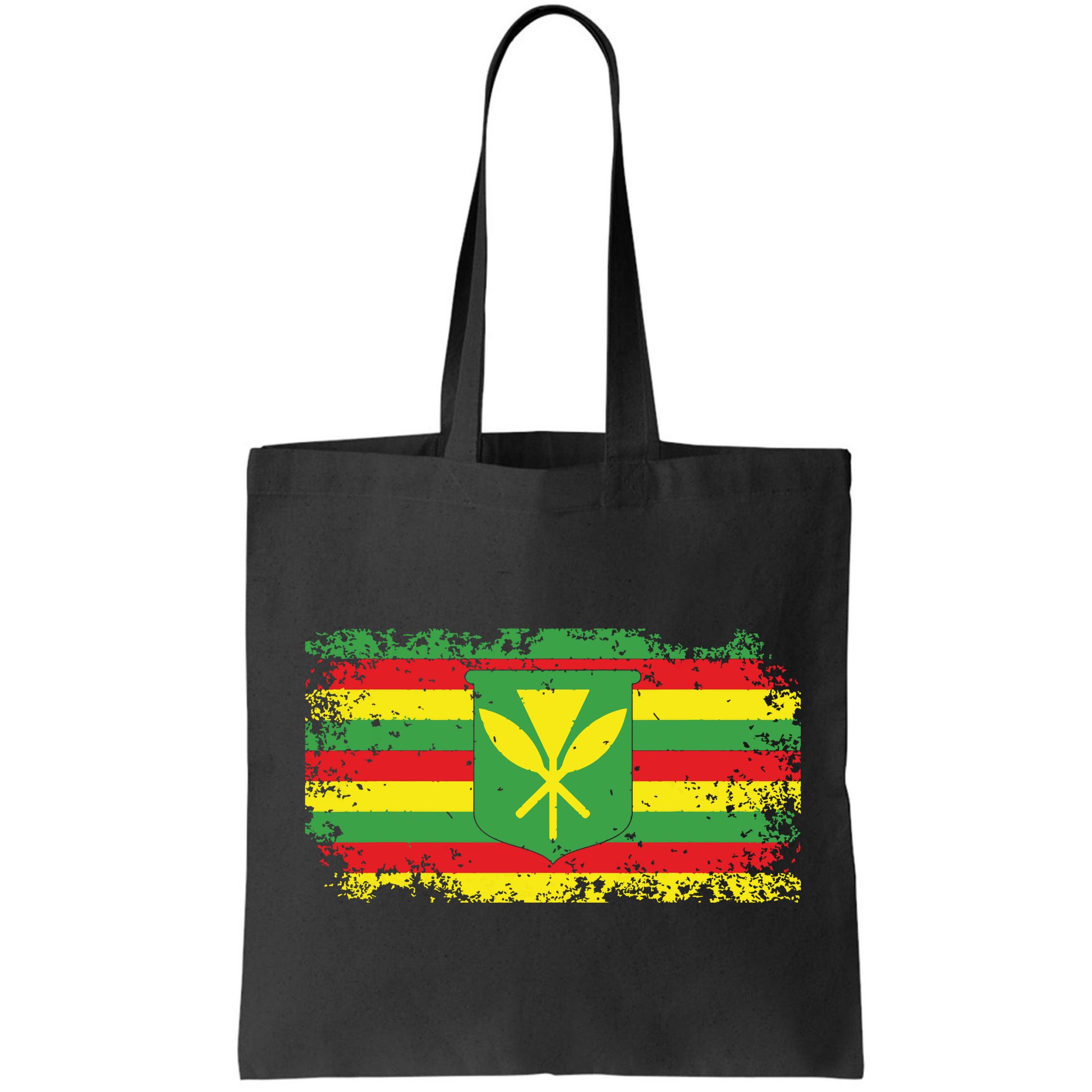 Kanaka Maoli Hawaiian Flag Pride Distressed Sovereign Gifts Bag