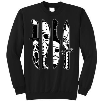 Knives Machete Horror Movies Halloween Sweatshirt