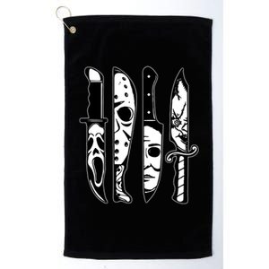 Knives Machete Horror Movies Halloween Platinum Collection Golf Towel