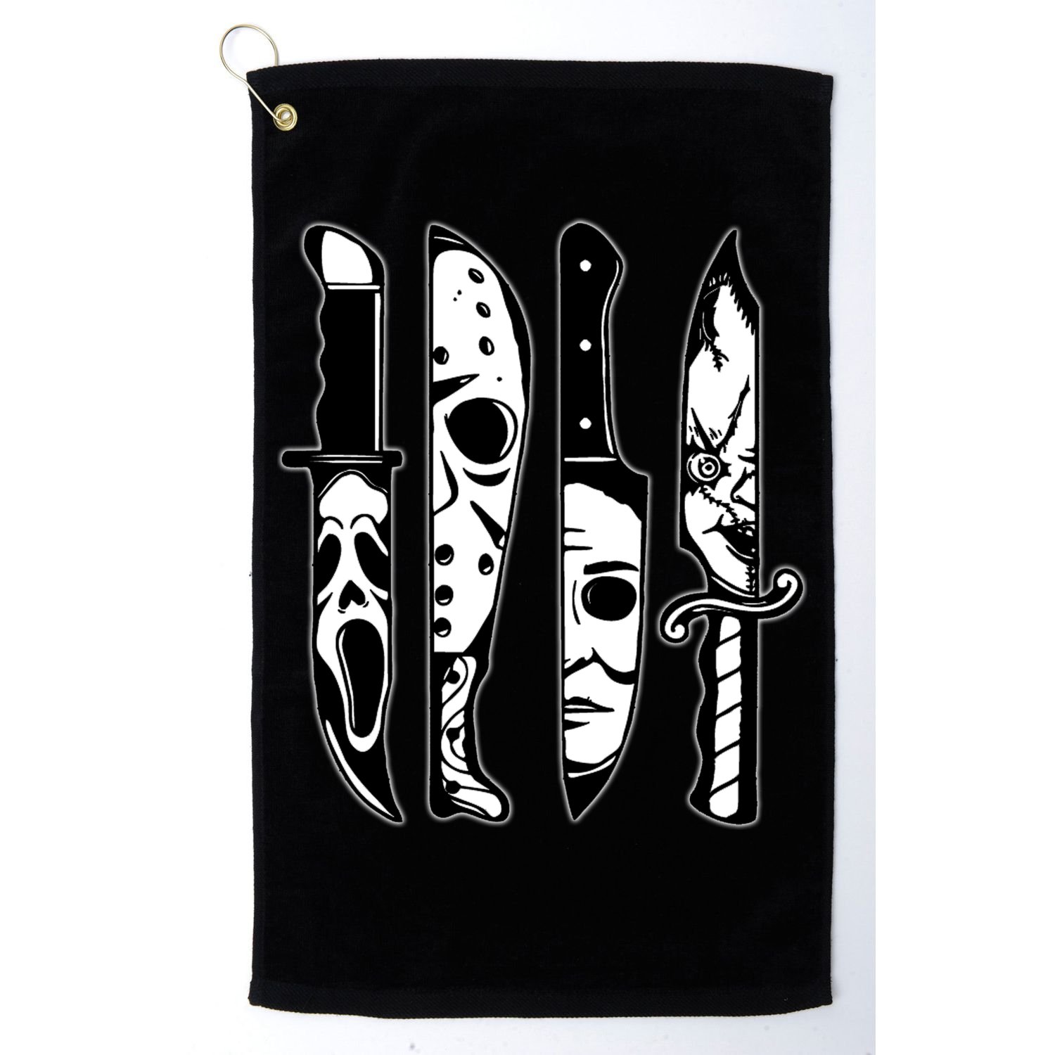 Knives Machete Horror Movies Halloween Golf Towel