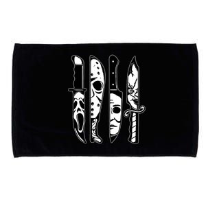 Knives Machete Horror Movies Halloween Microfiber Hand Towel