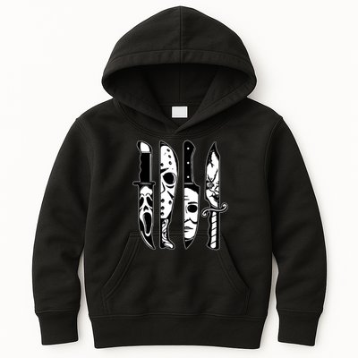 Knives Machete Horror Movies Halloween Kids Hoodie