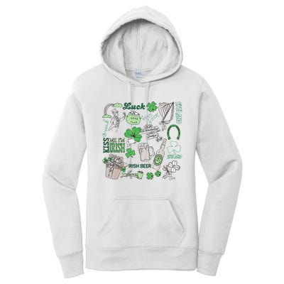 Kiss Me I'm Irish Women's Pullover Hoodie