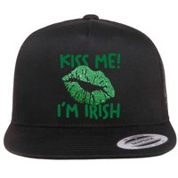 Kiss Me Im Irish St Patricks Day Flatbill Hat