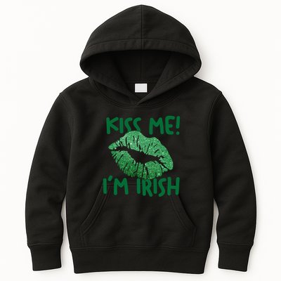 Kiss Me Im Irish St Patricks Day Kids Hoodie